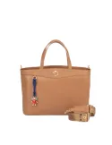 Piero Guidi leather handbag, biscuit