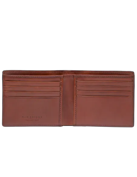 The Brige Giulio men's leather wallet, brown