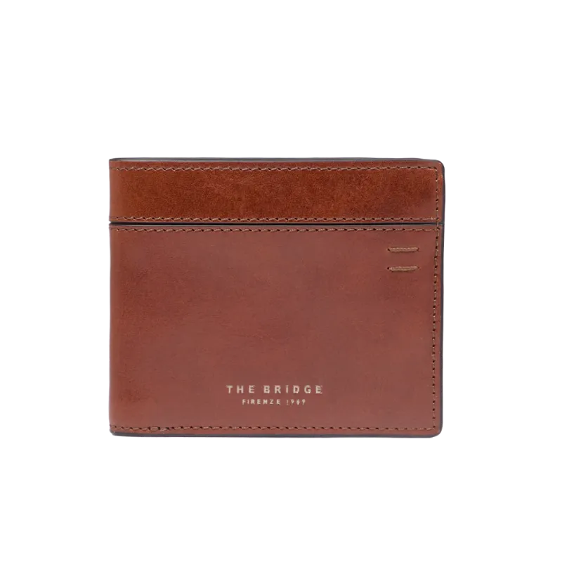 The Brige Giulio men's leather wallet, brown 2