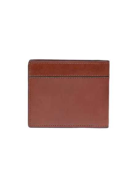 Herren-Geldbörse aus Leder The Brige Giulio, braun