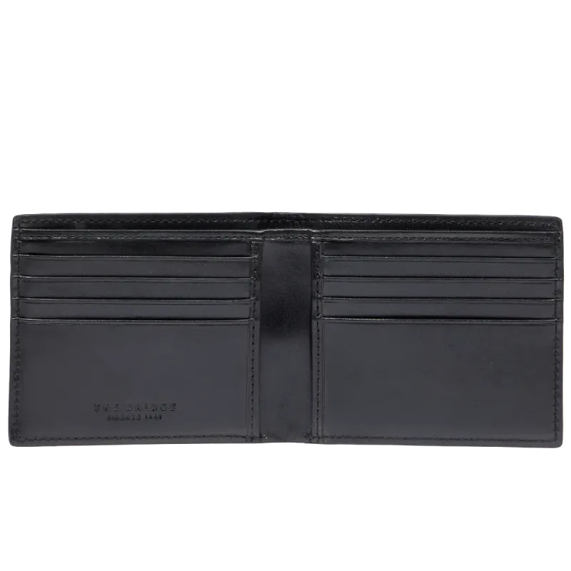 The Brige Giulio men's leather wallet, black