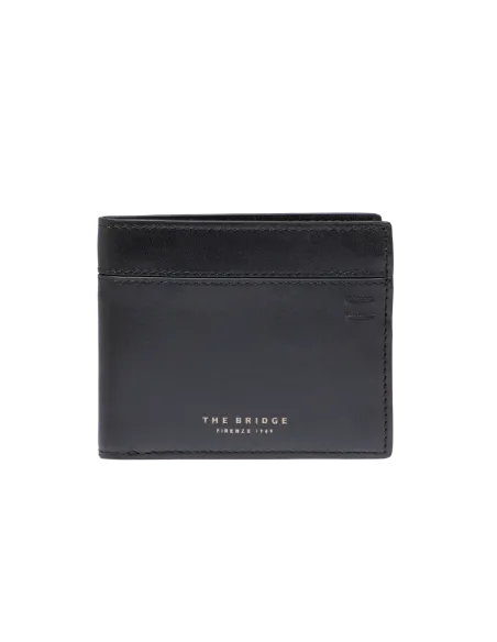 The Brige Giulio men's leather wallet, black