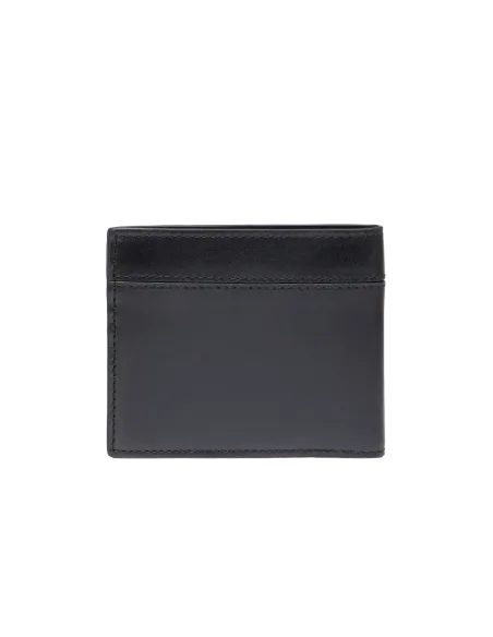 The Brige Giulio men's leather wallet, black