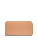 The Bridge lady wallet with zip closure, marzipan