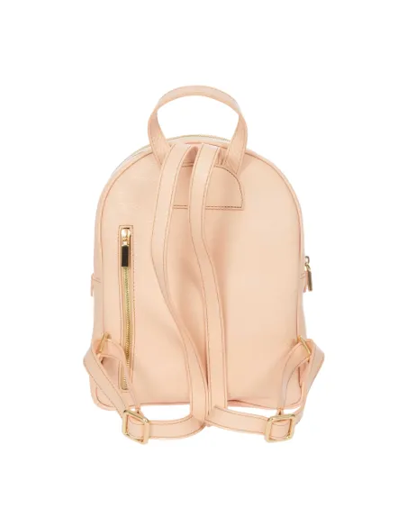 Brics Genziana women's leather backpack, peony