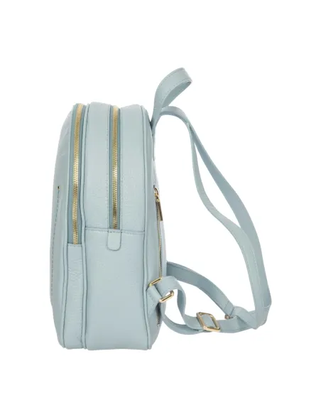 Zaino donna in pelle Brics Genziana, azzurro