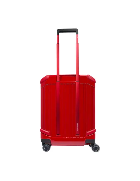 Piquadro x Ducati cabin trolley, red