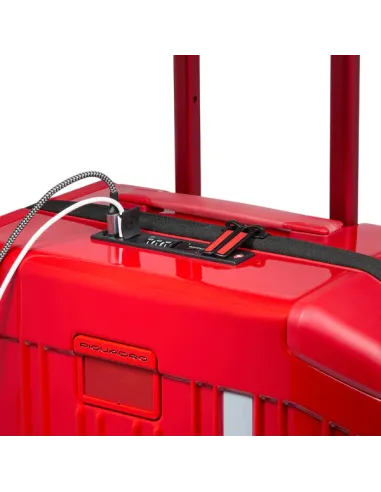 Piquadro Ducati Kabinentrolley, rot