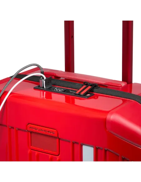 Piquadro Ducati Kabinentrolley, rot