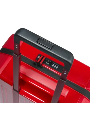 Piquadro x Ducati cabin trolley, red