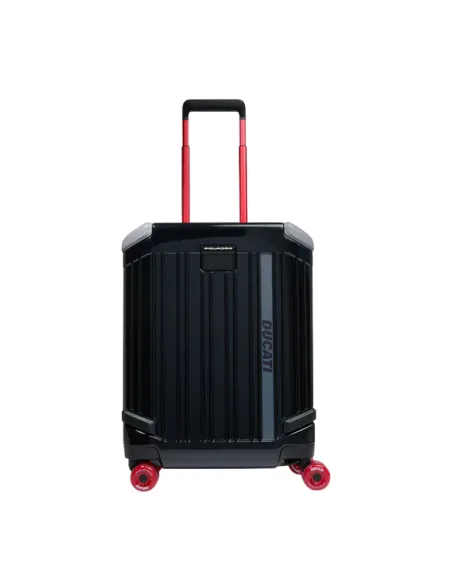Piquadro x Ducati cabin trolley, black