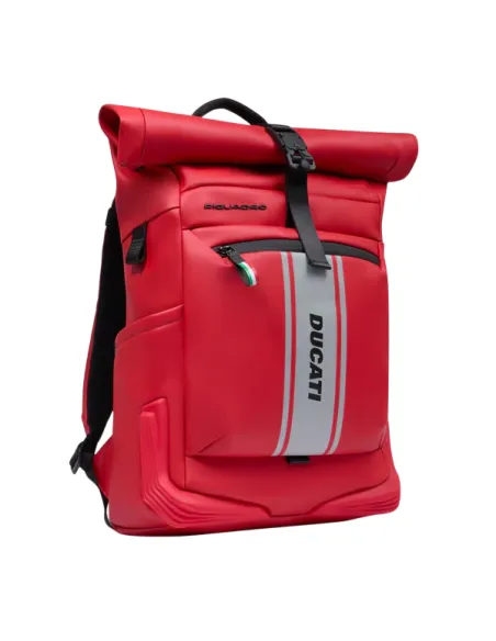 Piquadro Ducati 15.6 laptop backpack, red