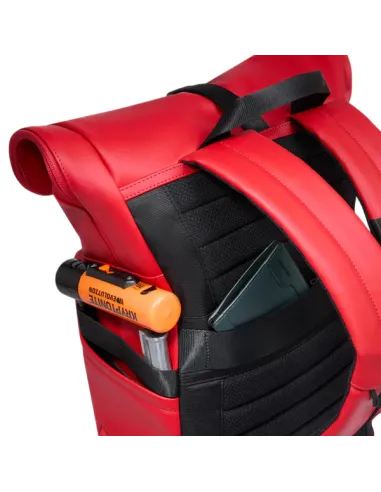 Zaino Roll-Top Piquadro Ducati, rosso