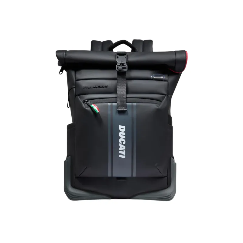 Piquadro Ducati 15.6 Laptop-Rucksack, schwarz