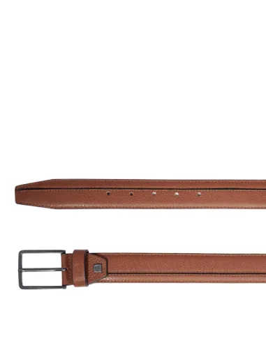 Piquadro Cronus men's belt, brown