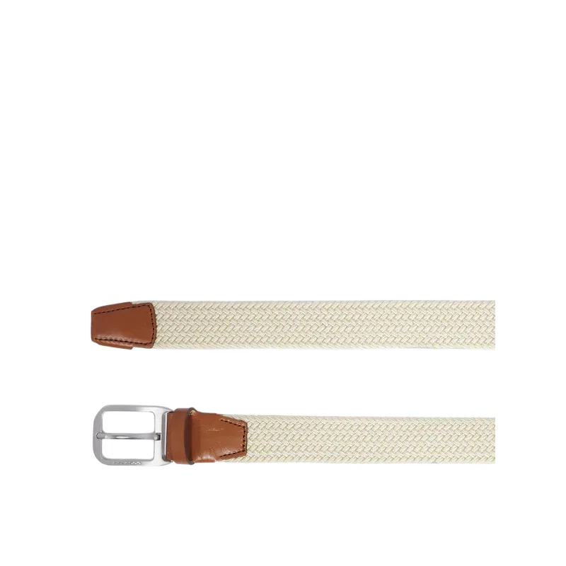 Piquadro elastic fabric belt, beige 2