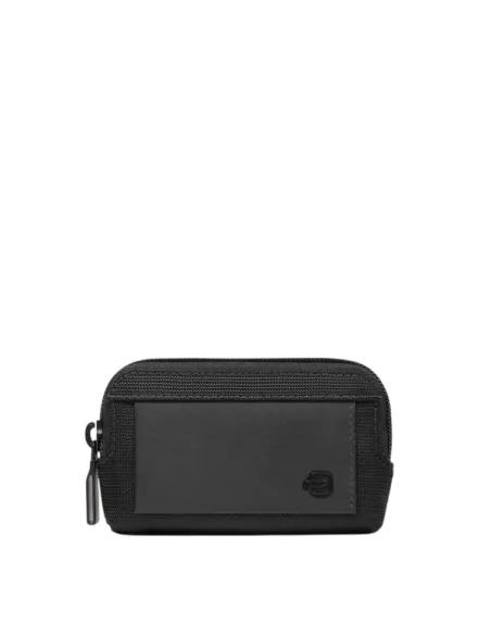 Piquadro Orion key pouch, black