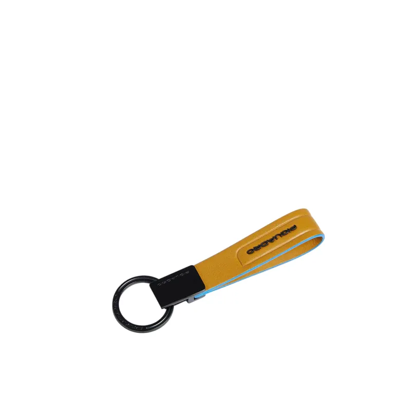 Piquadro Atlas key chain, yellow 2