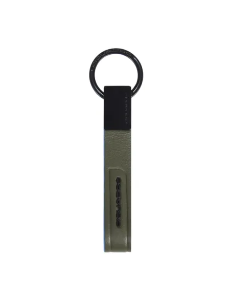 Piquadro Atlas key chain, green