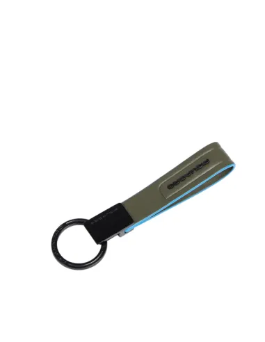 Piquadro Atlas key chain, green