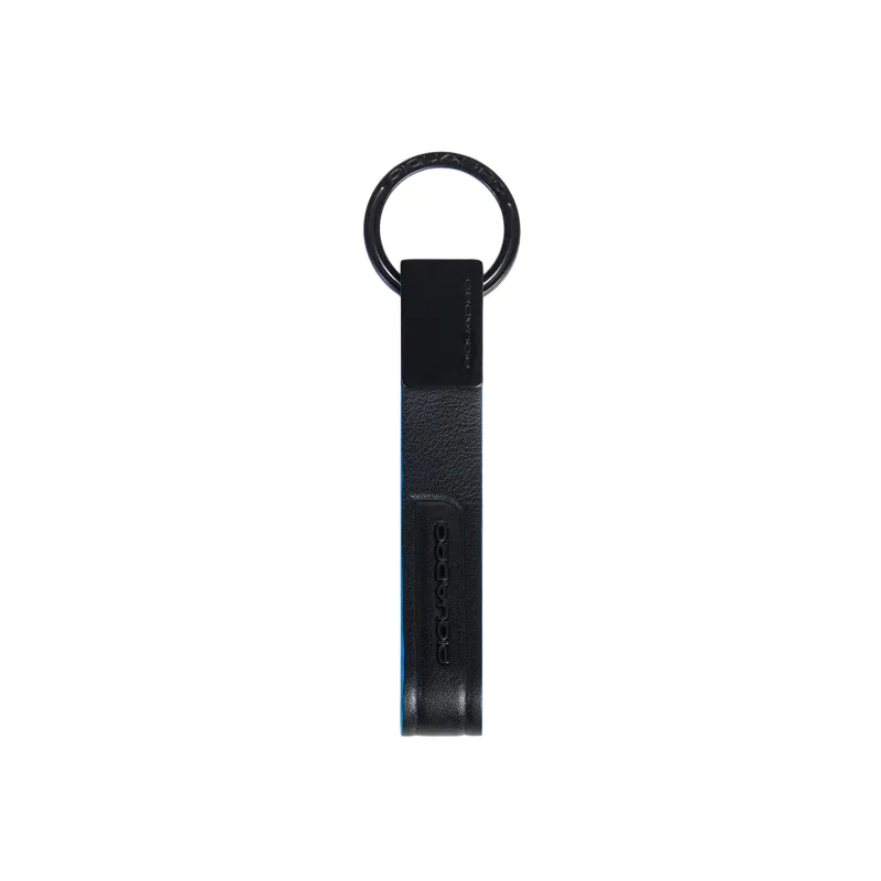 Piquadro Atlas key chain, black
