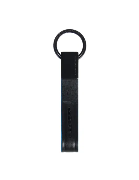 Piquadro Atlas key chain, black