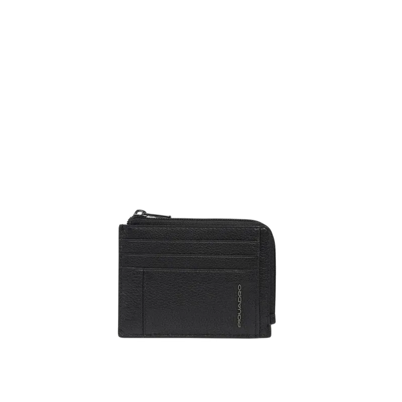Bustina porta monete e carte di credito Piquadro Cronus,...