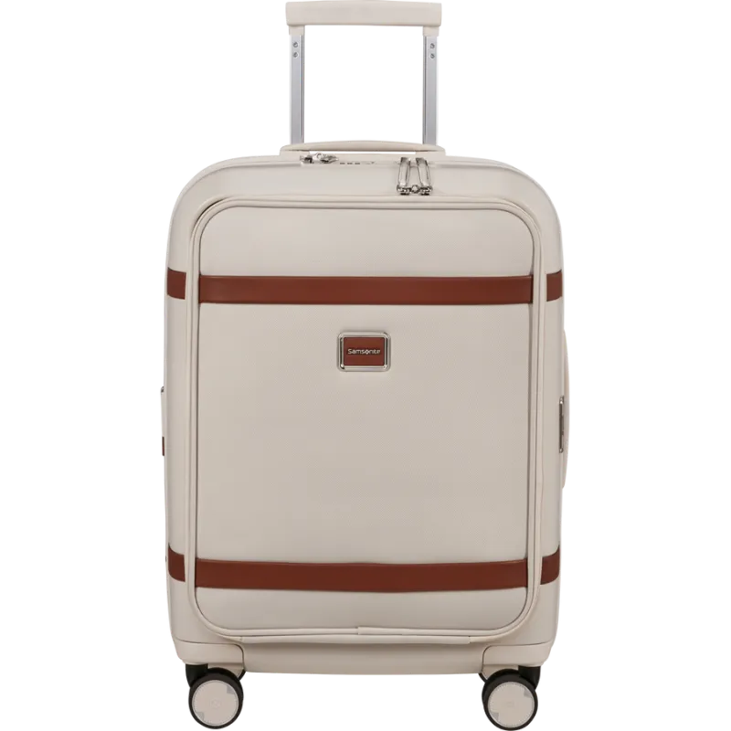 Trolley cabina con tasca frontale Samsonite Image, avorio