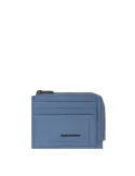 Piquadro Atlas coin and credit card purse, avio