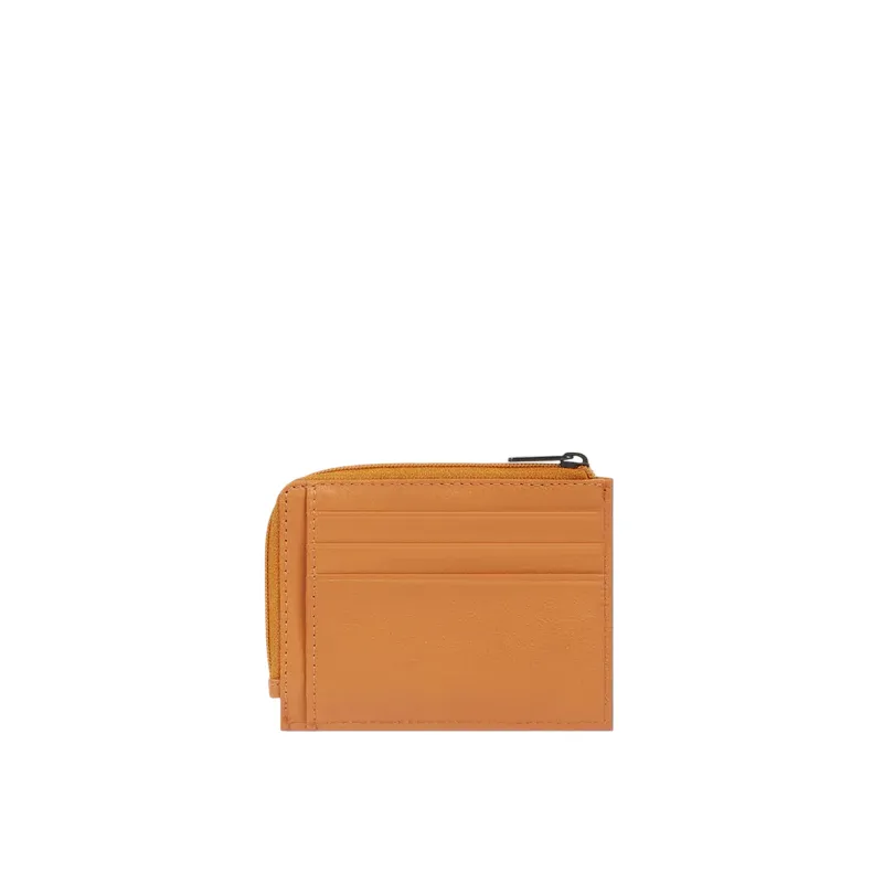 Piquadro Atlas Münz- und Kreditkartenetui, orange 2