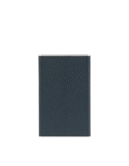 Piquadro Modus Special credit card holder with sliding system, blue