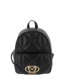 Love Moschino Gesteppter Damen-Rucksack, schwarz
