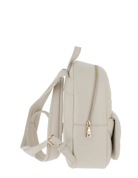 Zaino donna Love Moschino trapuntato, avorio