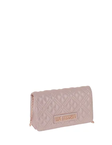 Love Moschino clutch bag, metallic...