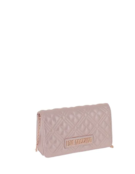 Love Moschino Clutch-Tasche, metallic powder