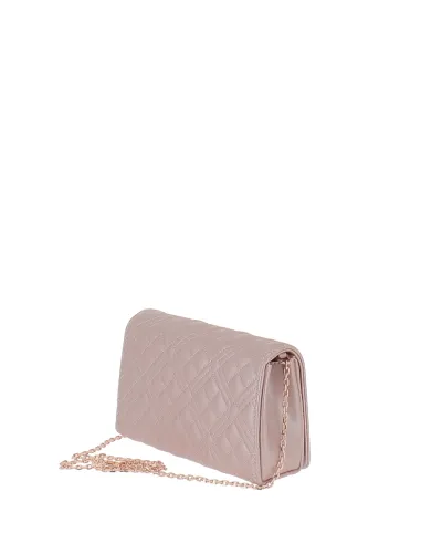 Love Moschino clutch bag, metallic...