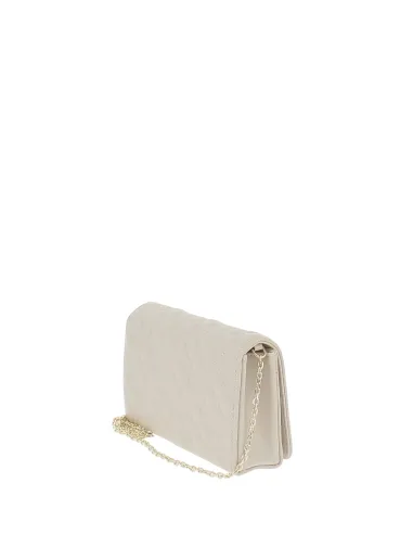 Love Moschino clutch bag, ivory