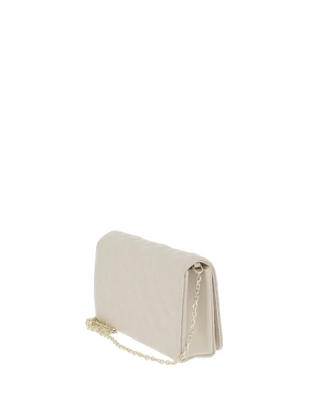 Love Moschino clutch bag, ivory