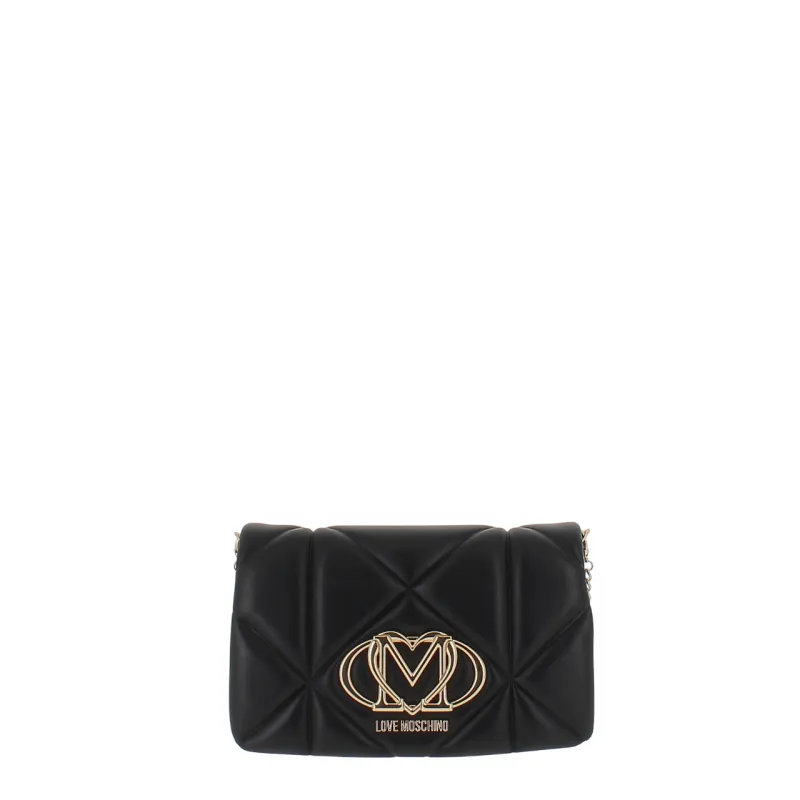 Love Moschino gesteppte Clutch-Tasche, schwarz