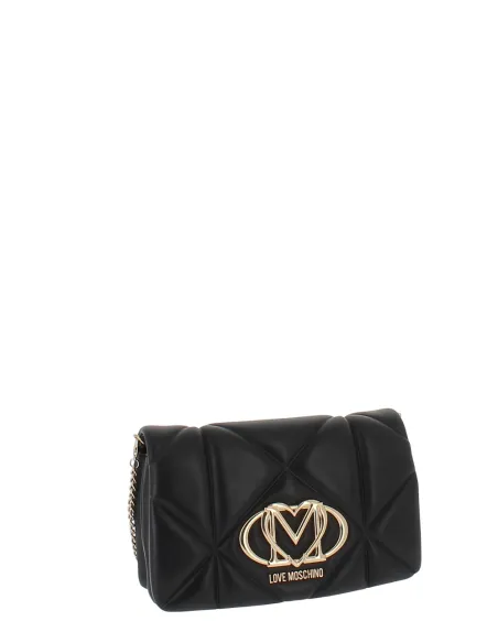 Love Moschino gesteppte Clutch-Tasche, schwarz