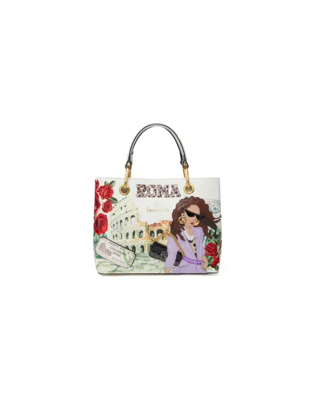 Braccialini Cartoline Roma Handtasche