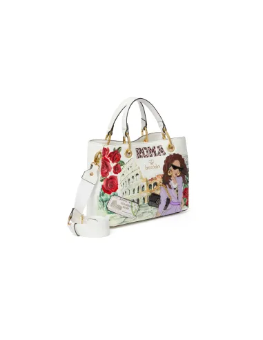 Braccialini Cartoline Roma Handtasche