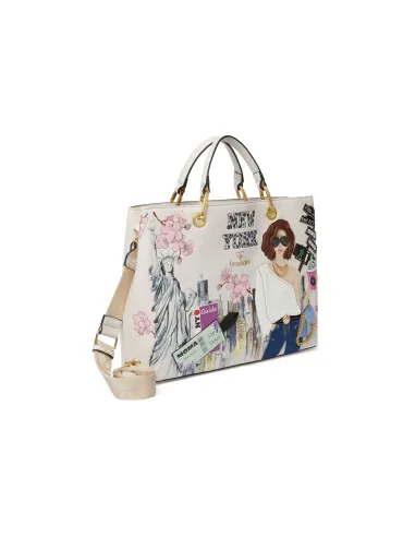 Braccialini Cartoline Handtasche, New...