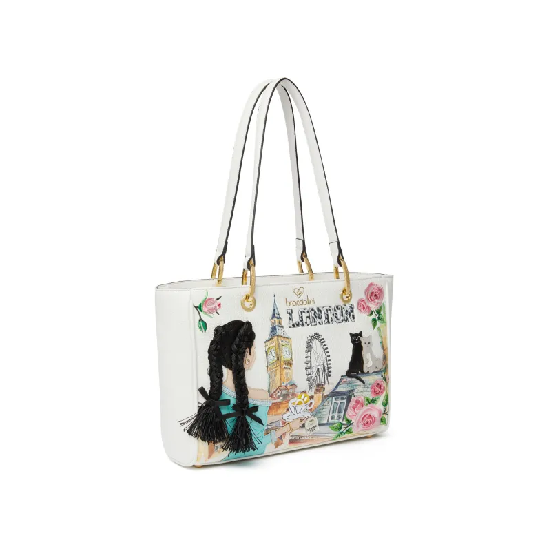 Braccialini Cartoline shopping bag, London 2
