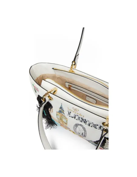 Braccialini Cartoline shopping bag, London