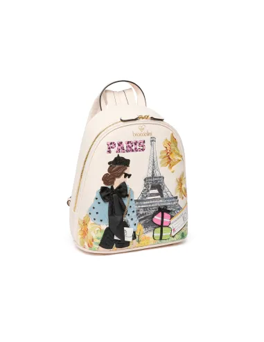 Damen-Rucksack Braccialini Cartoline,...