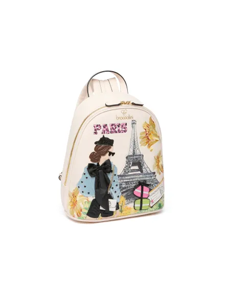 Braccialini Cartoline women's backpack, Paris