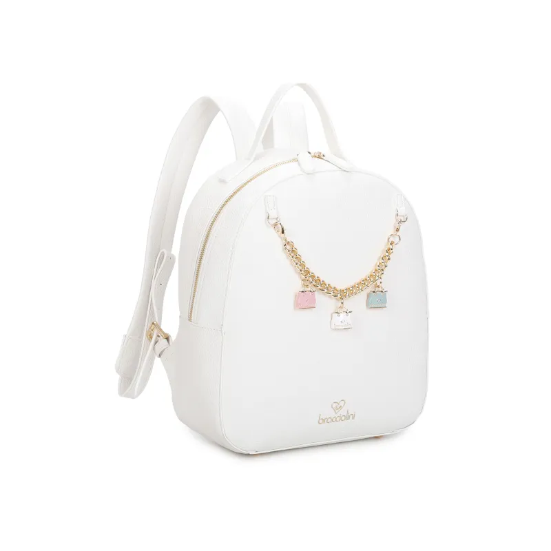 Damen-Rucksack Braccialini Beth, weiß 2