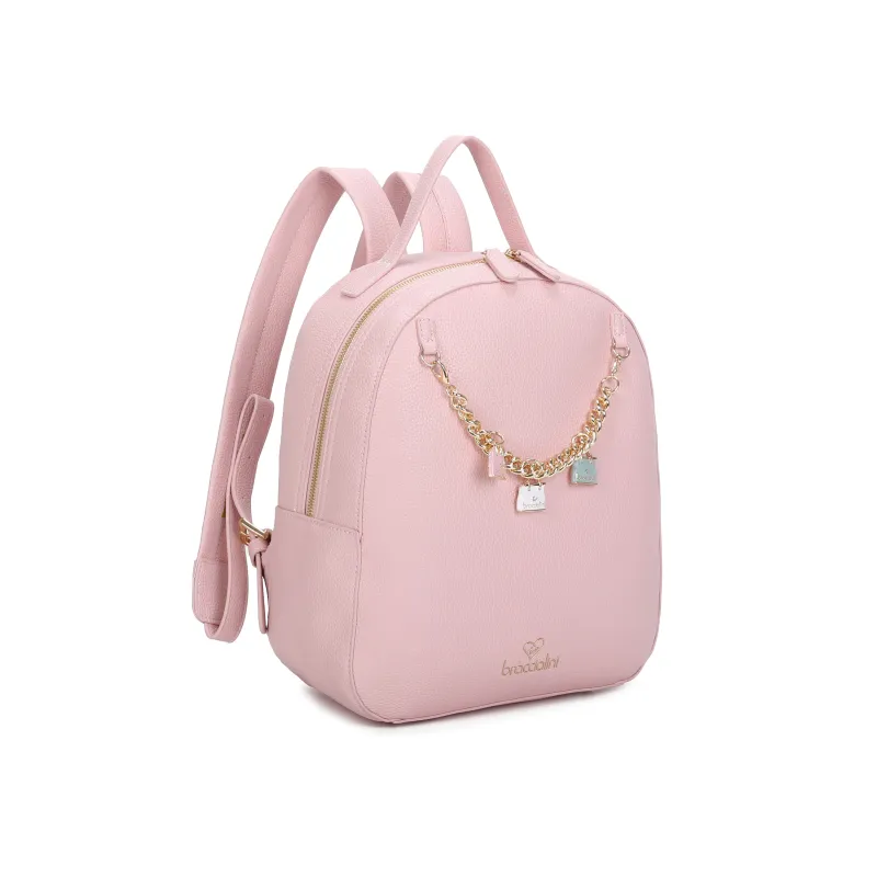 Damen-Rucksack Braccialini Beth, rosa 2