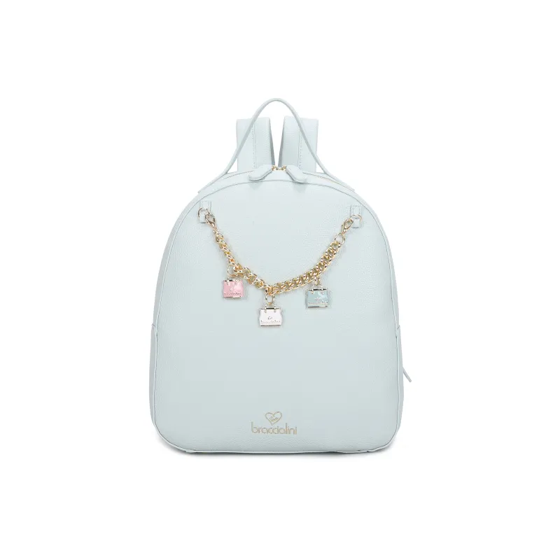 Braccialini Beth women's backpack, light blue